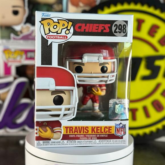 NFL Chiefs Travis Kelce (Road) Funko Pop! - Picture 1 of 6
